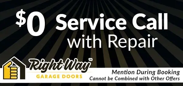 $0 service call with repair